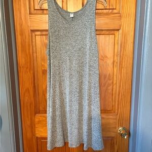 Old Navy Gray Midi Dress